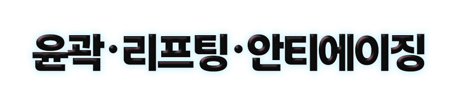 윤곽・리프팅・안티에이징