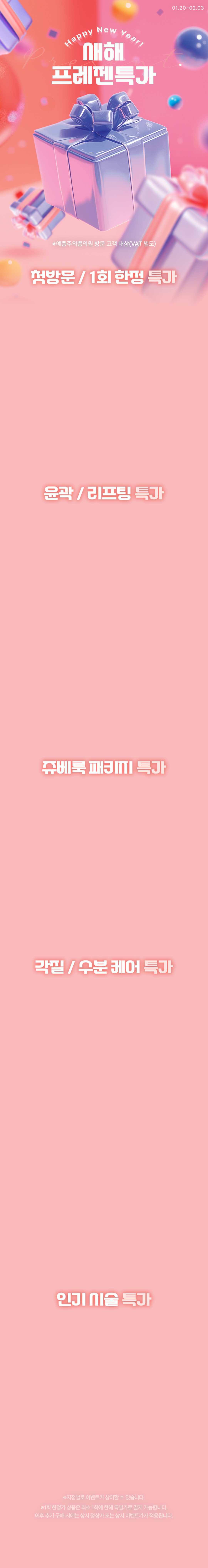 새해 프레전특가