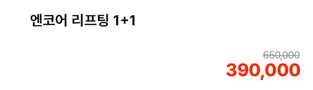 엔코어 리프팅 1+1